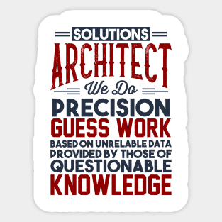 Solutions Architect Gift Sticker